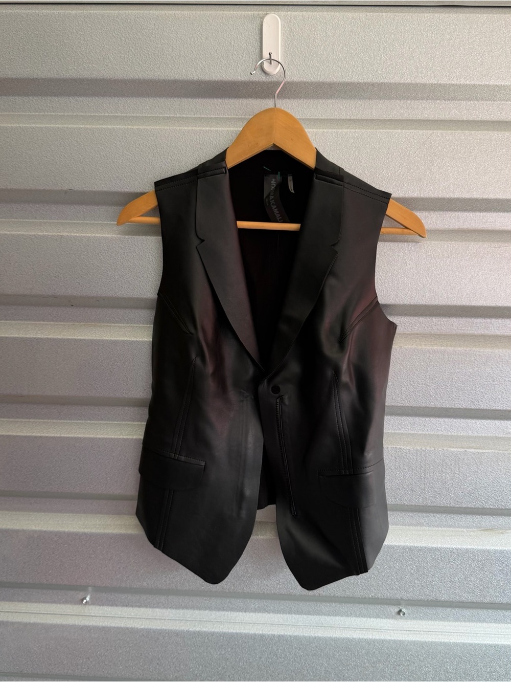 Norma Kamali single-breasted vest